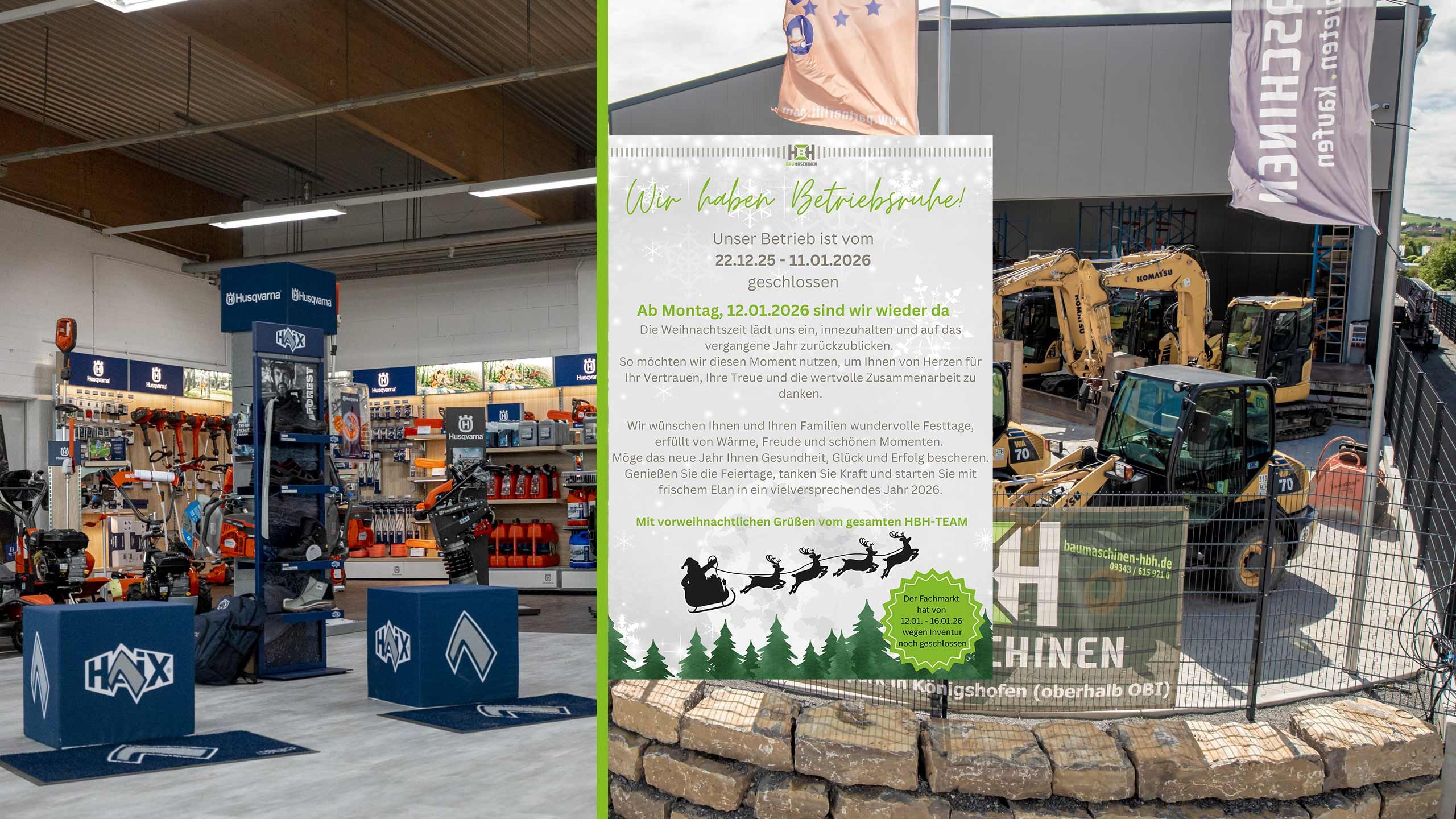 HBH Baumaschinen und Baugeräte in Lauda-Königshofen