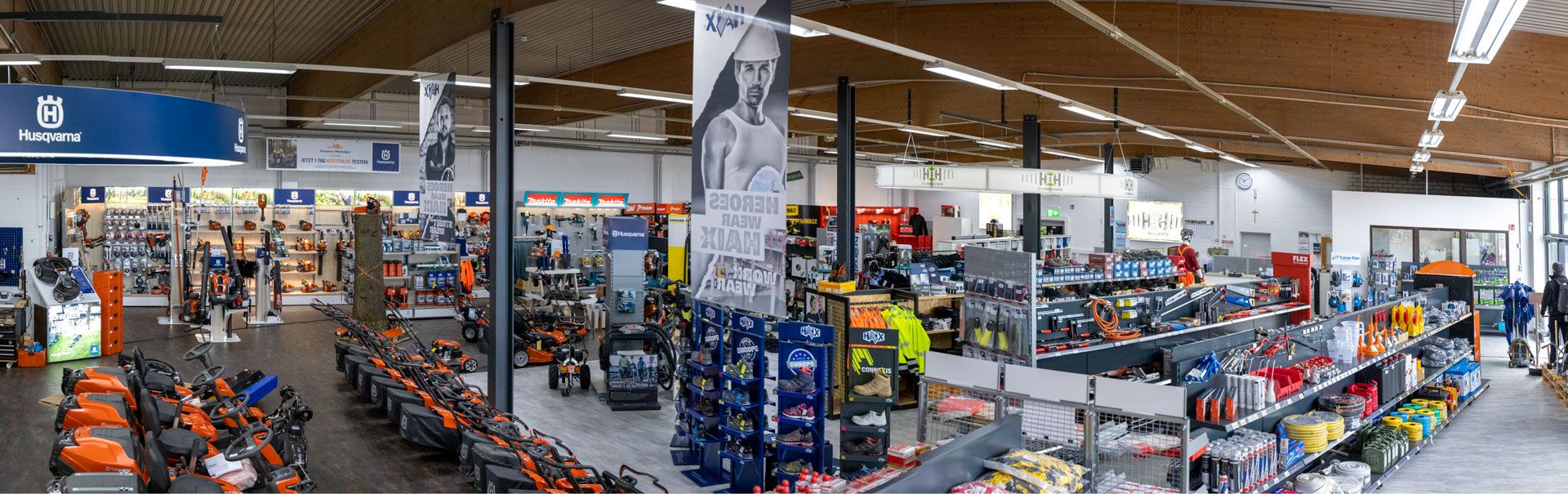 Werkstatt bei Baumaschinen Baugeräte HBH in Lauda-Königshofen